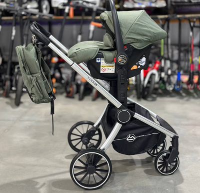 Детская коляска 3 в 1 Luxmom 780 Зеленый