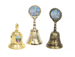 Колокольчики "Екатеринбург", металл/латунь