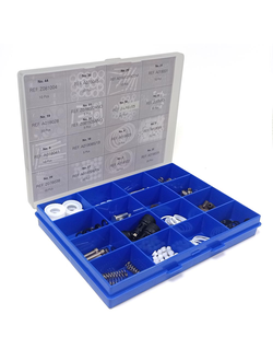 Набор запасных частей в боксе для краскопультов Walcom SLIM KOMBAT HVLP 90189