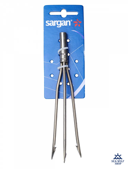 Трезубец Sargan Зубатка LONG прут 4мм