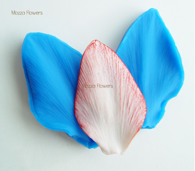 "Лепесток цикламена" силиконовый молд  (вайнер)