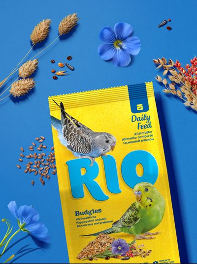 RIO Корм для волнистых попугаев 500 г