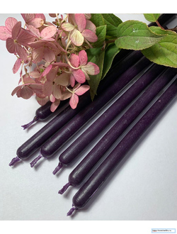 Свеча фиолетовая №20 (3 часа горения).