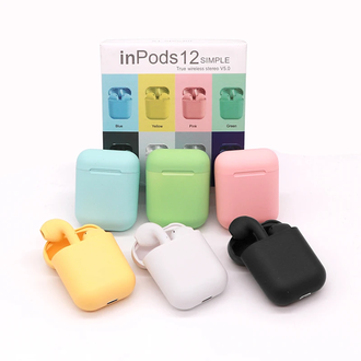 Беспроводные сенсорные наушники inPods 12 Bluetooth V5.0 оптом