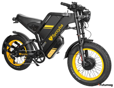 Электровелосипед Syccyba GT20 dual + гидроизоляция