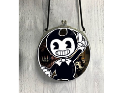 Сумка круглая Бенди и Чернильная машина №18