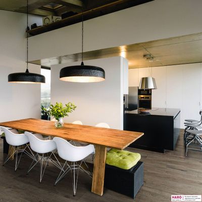 Ламинат Haro Tritty 200 Aqua Дуб Венето Мокка 537373 33 класс толщина 8 мм с фаской 1.98 м2