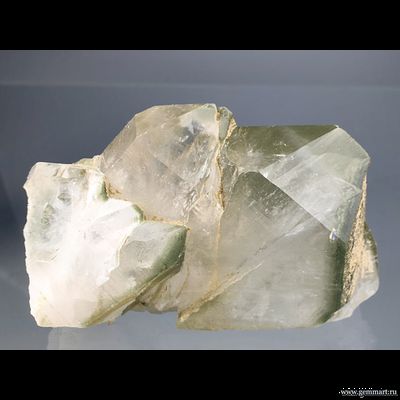 Горный хрусталь с включениями хлорита. Северная Осетия. 50*25*30мм.