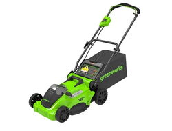 Аккумуляторная газонокосилка Greenworks GD40LM16X