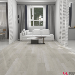 SPC ламинат Floorwood Quantum Дуб Элжерон 6533 43 класс толщина 5 мм с фаской и подложкой замковый 2