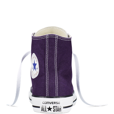 Фиолетовые высокие кеды Converse All Star фото