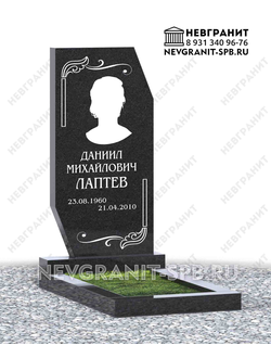 Вертикальный памятник ДГ-38 габбро