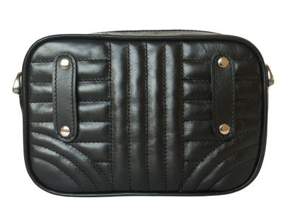 Кожаная женская сумка Barletta black (арт. 8026-01)