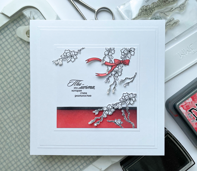 ФП штамп "Цветы мироздания"