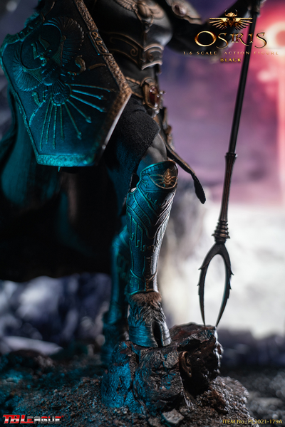 Осирис в черном - Коллекционная ФИГУРКА 1/6 Osiris Black (PL2021-179A) - TBLeague