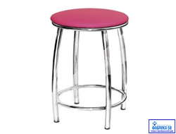 Табурет Рондо-RU хром CL (20 ВАРИАНТОВ ЦВЕТА)