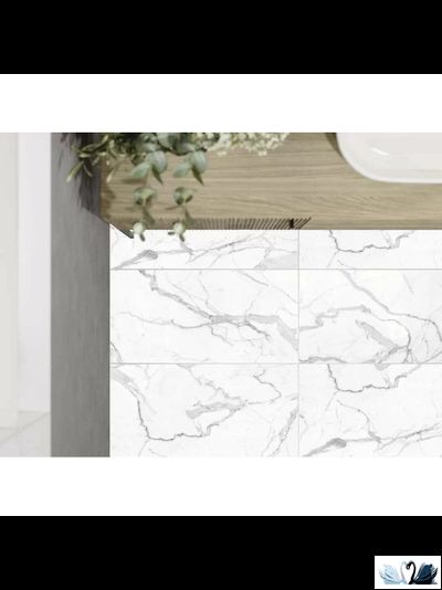 Керамогранит Alpas Euro Eco Marble 6291 60х120 см глянцевый, под Bianca Carrara