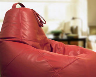 Кресло-мешок boss Ricolini red