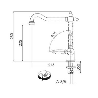 Смеситель Franke Old England
