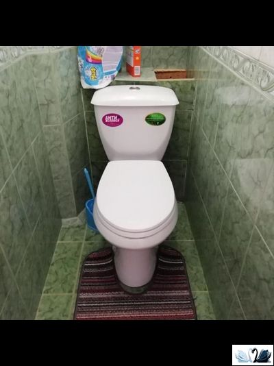 Унитаз напольный Оскольская керамика Элисса Антивсплеск, белый, Стандарт (сиденье арматура УКЛАД)