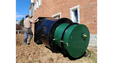 Монтаж двух станций ЕВРОЛОС ПРО 8