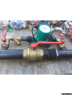 Байпас для отопления улучшенный краны Галлоп (б/н)