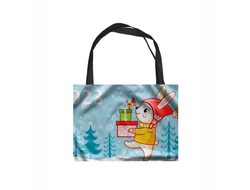 Сумка-шоппер  горизонтальная год Кролика №2