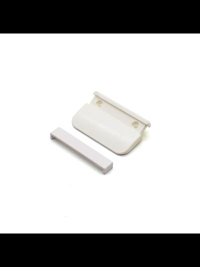 003-Ручка балконная пластиковая 70мм Белая Артикул: 6987525665