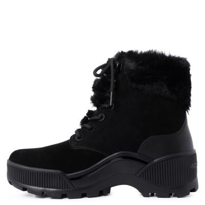 Ботинки женские замшевые  Michael Kors черные