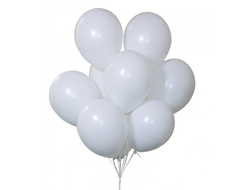 Облако белых шаров