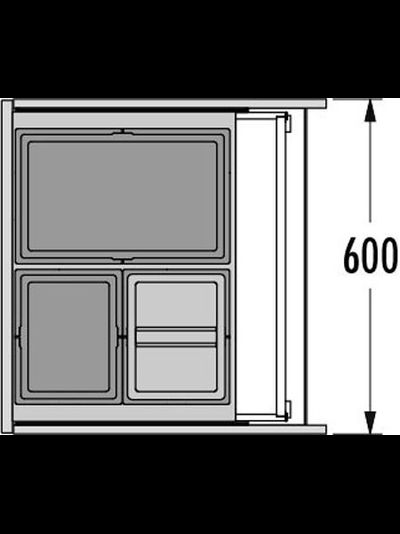 ВСТРАИВАЕМАЯ СИСТЕМА 54Л TRIPLE XL 600 HAILO 3631691