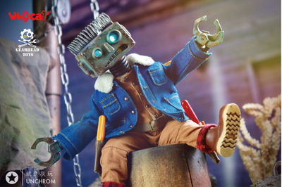 Неуклюжий робот Карри - Коллекционная ФИГУРКА 1/6 scale ClumsyBot  Curry - Whycat&GEARHEADTOYS
