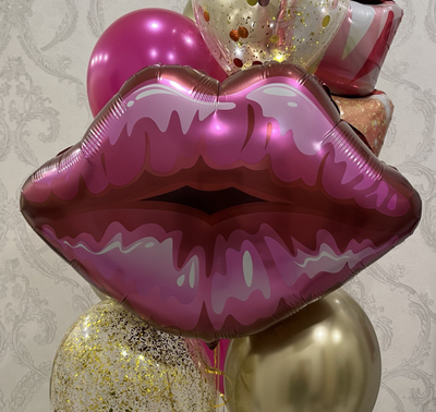 Набор с губками и помадой