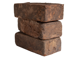 Кирпич ручной формовки Faber Jar Петровский штандарт черно-красный, WDF, 215х102х65 мм