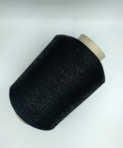 TORCITURA di DOMASO BACH LUREX  люрекс 1/ 34000 65% ВИСКОЗА 35% PL  (вес 50 грамм, длина 1700 метров) цв. 16/CC чёрный