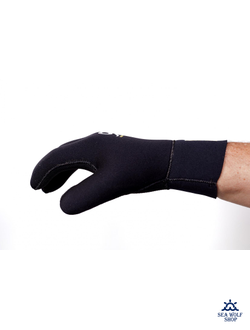 Рукавицы неопреновые 9мм AquaDiscovery 3х-палые "Classic" ОП р.XL