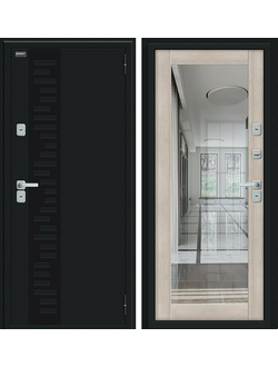 Дверь с терморазрывом входная металлическая Термо Флэш Декор Капучино (полотно 106 мм, короб 138 мм)