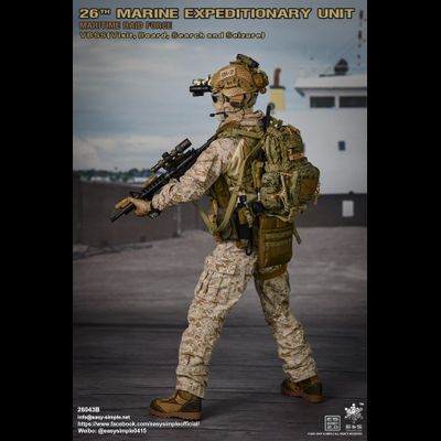 Американский морской пехотинец - Коллекционная ФИГУРКА 1/6 26th MEU MRF VBSS (26043B) - Easy&amp;Simple