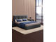 Кровать с мягким изголовьем Liana 160 на 200 (Бежевый)