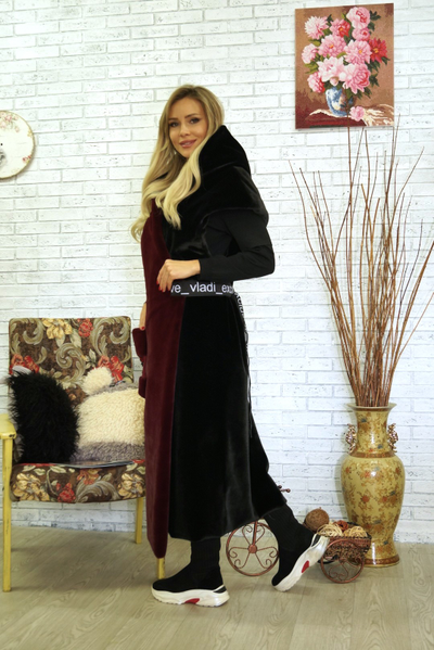 Жилет из эко меха модель 127