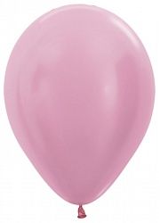 Шар (5&#039;&#039;/13 см) Розовый (409), перламутр, 100 шт.