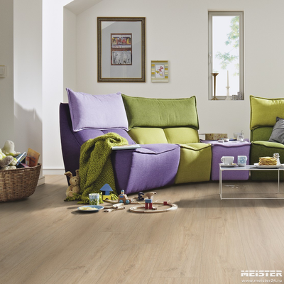 Ламинат Meister LL150 Дуб Сэнд Клиф 7122 32 класс толщина 8 мм с фаской 2.709 м2