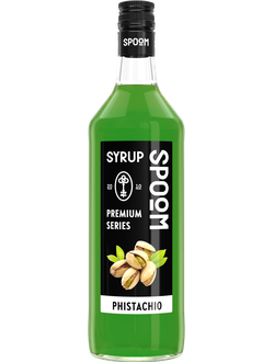 Сироп Spoom Фисташка, 1 л (для кофе, коктейлей и десертов)