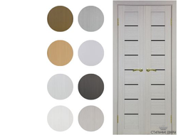 Турин 508 Дуб Беленый стекло лакобель ОП