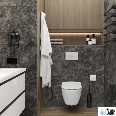 Керамогранит Laparet Galaxy Nero MR 59,5 х 119,1 см графитовый матовый