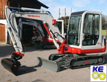 Стекла для мини-экскаваторов Takeuchi TB135