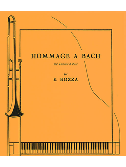 Tribute To Bach, For Trombone And Piano