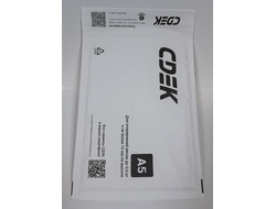 Конверт с ВПП А5 (D/1) белый (180х260мм) с печатью сдэк