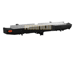 Задний силовой бампер серии Трофи на Nissan Navara III 2010-2015 (03.168.01)