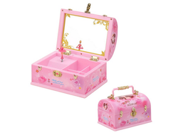 Музыкальная шкатулка Сундучок с танцующей балериной